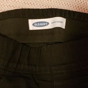 Old navy super skinny pull on denim